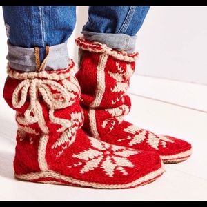 Woolrich acrylic Chalet Slipper Sox